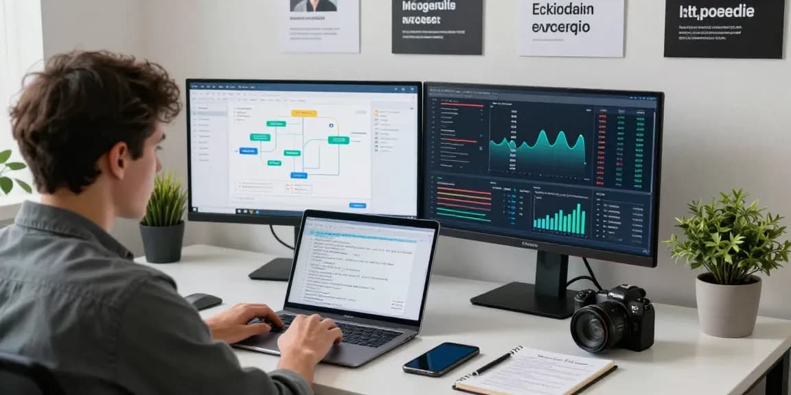 Recover lost crypto through strategic analysis in a modern workspace setting with advanced technology.
