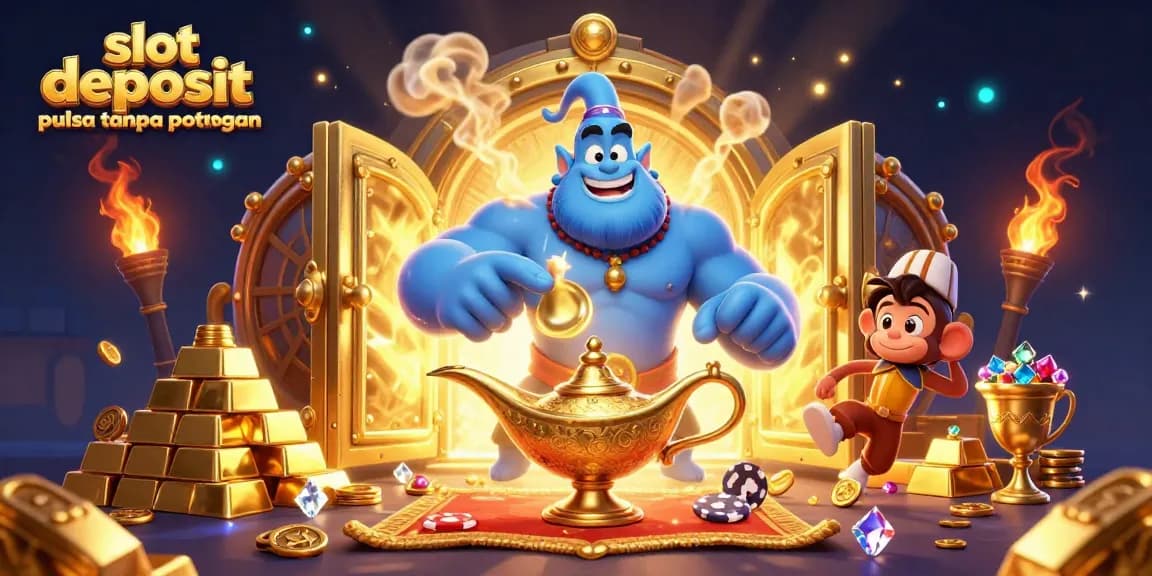 Menangkan jackpot di slot deposit pulsa tanpa potongan dengan karakter menawan di kasino.