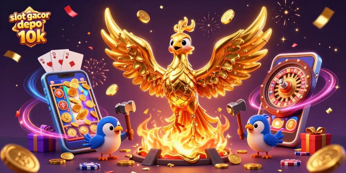 Mainkan slot gacor depo 10k dengan phoenix emas dan game slot online mencolok, raih kemenangan besar!
