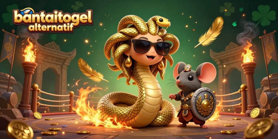 Experience thrilling gameplay with bantaitogel alternatif, featuring enchanting characters and dynamic casino elements.