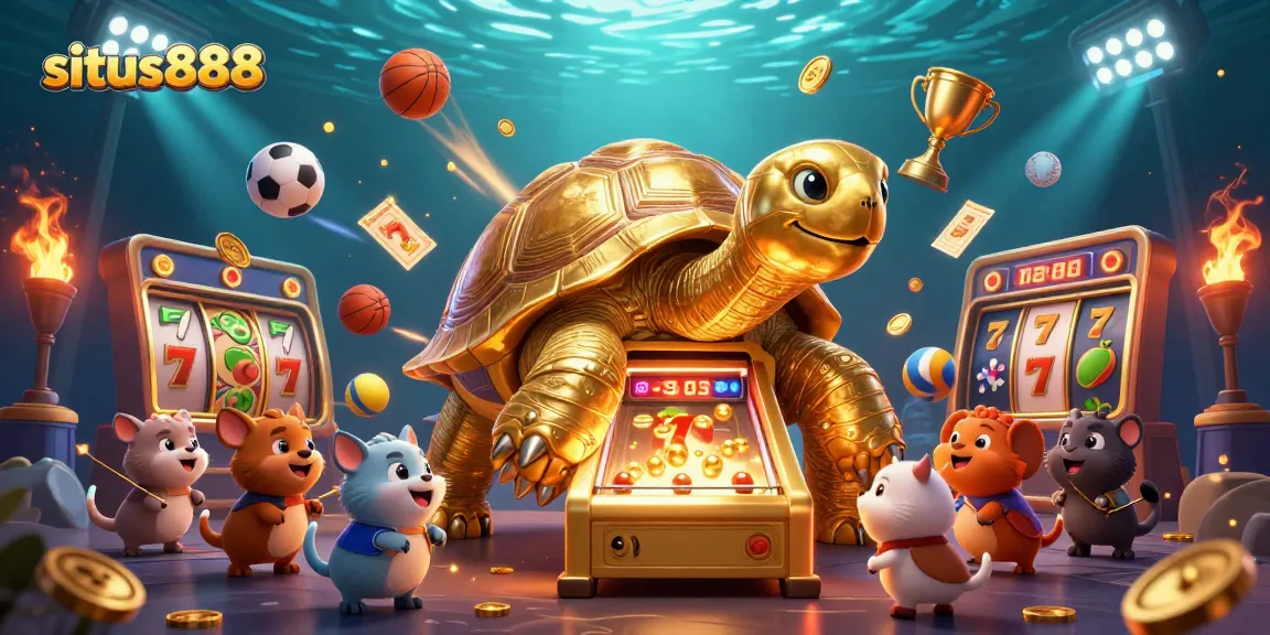 Experience thrilling gameplay at situs888, where slot reels spin to life, attracting eager players.