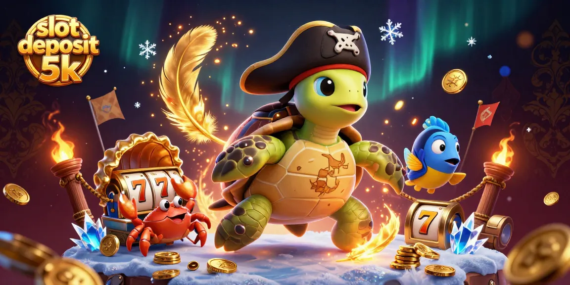 Engage with the thrilling slots using our exciting slot deposit 5k features amid a colorful underwater adventure.