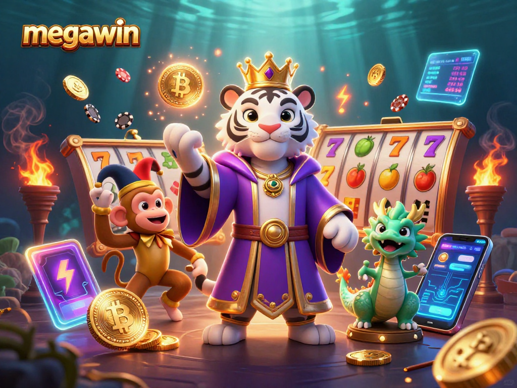 Slot megawin dengan simbol buah dan jackpot, pengalaman bermain yang menguntungkan di SL999.