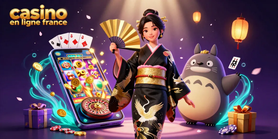 Vivez l'excitation d'un casino en ligne France avec des jeux animés et des personnages vibrants.