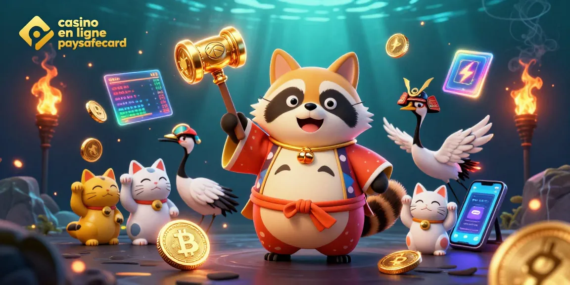 Casino en ligne paysafecard : misez avec des personnages animés et des cryptomonnaies brillantes.