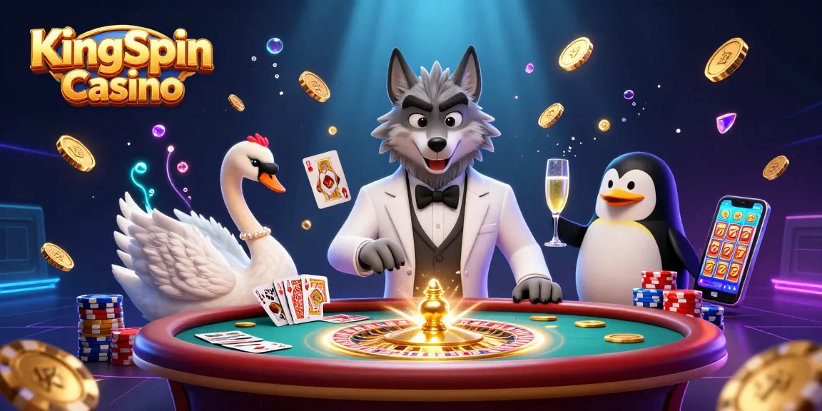 KingSpin Casino játékával egy elegáns világban nyerhetők jackpotok és izgalmas kártyajátékok.