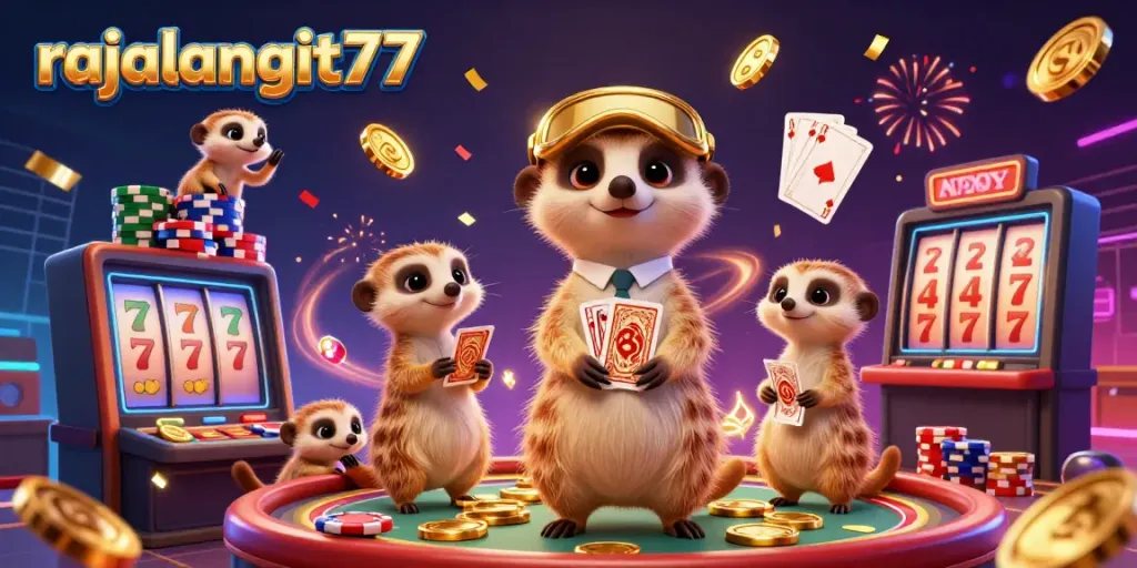 Permainan slot seru di rajalangit77 dengan berbagai pilihan yang menarik dan grafis memukau.