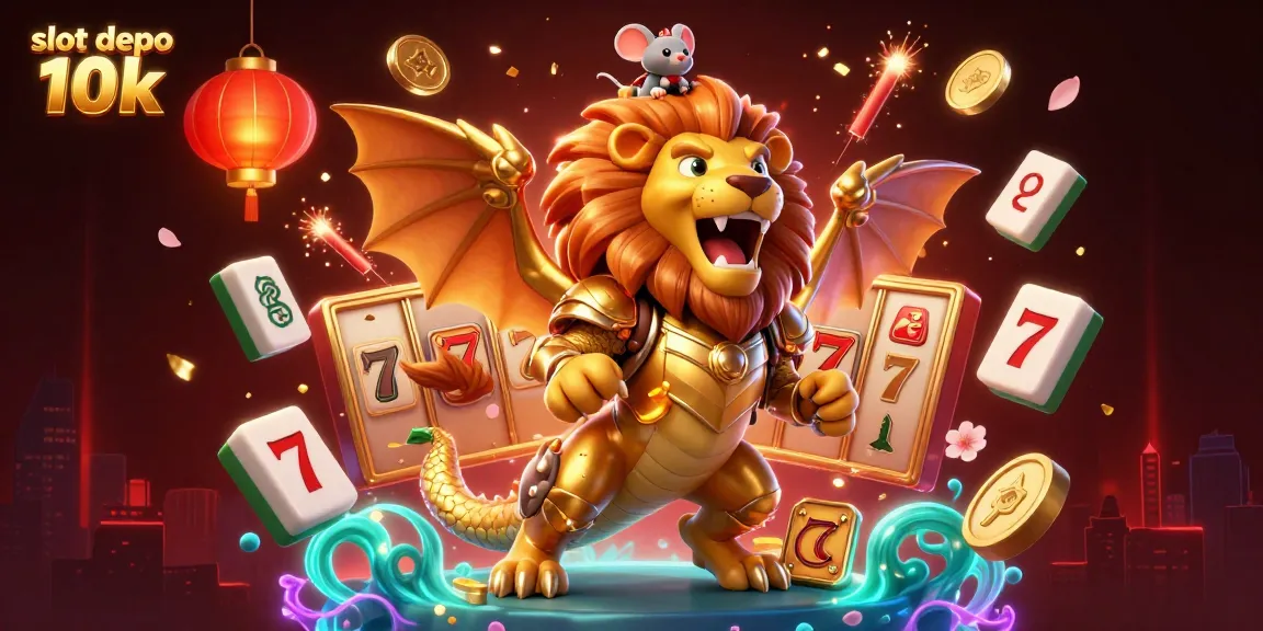 Spin the reels at slot depo 10k with our golden chimera guardian, immersing in epic jackpots and wins!