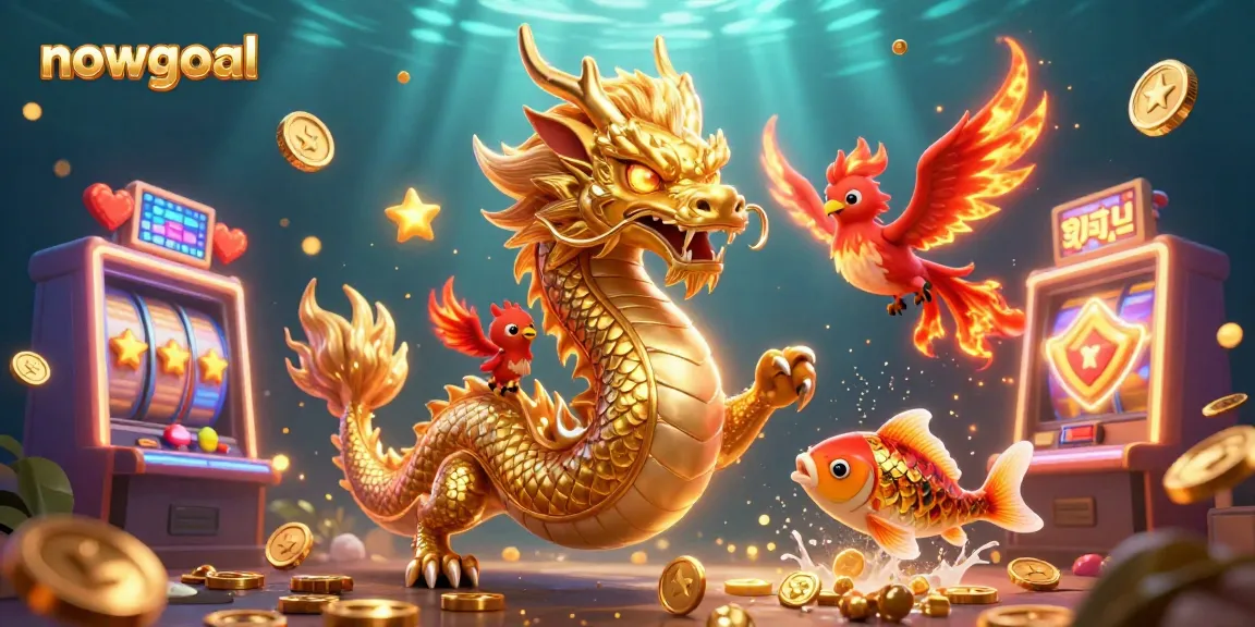nowgoal offers dynamic live scores and thrilling slot action featuring a majestic dragon.