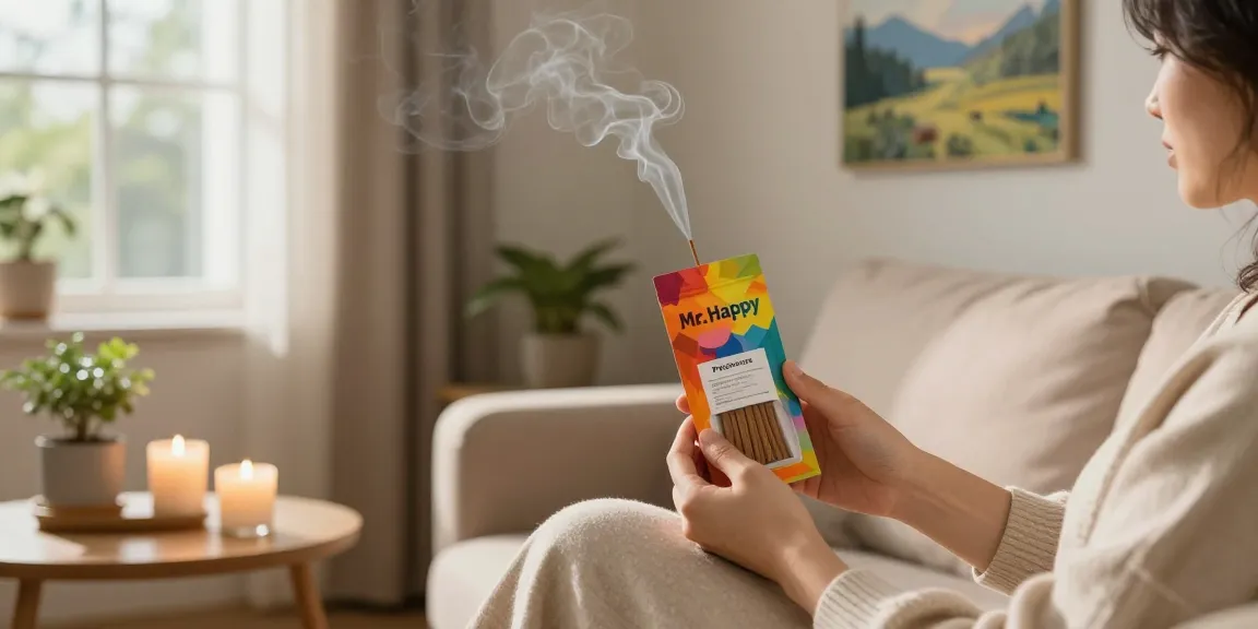 Buy Mr. Happy Potpourri Incense brings inviting aromas to your cozy space.