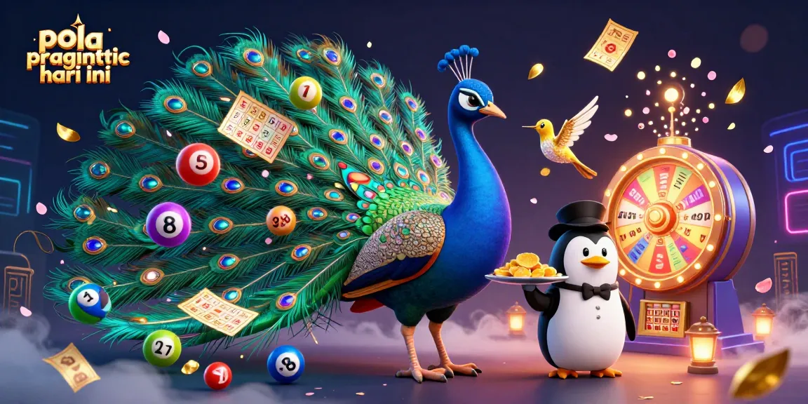 Engage with pola pragmatic hari ini in this vibrant 3D casino illustration filled with dynamic gambling elements.